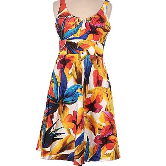 NWOT EVAN PICONE MIDI DRESS SIZE 16 - Picture 3 of 9